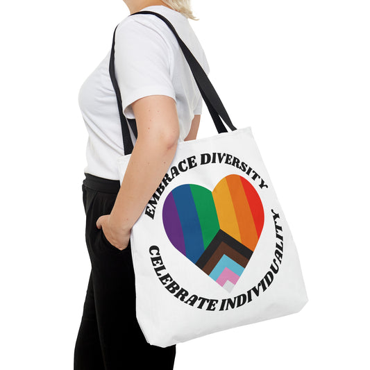 Embrace Diversity, Celebrate Individuality - Tote Bag (AOP)
